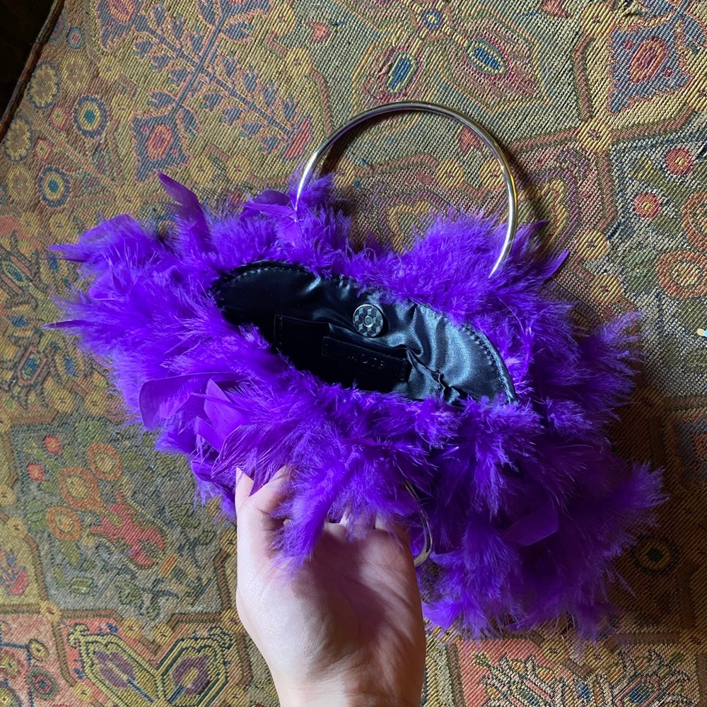 feather bag - Picture 2 of 2